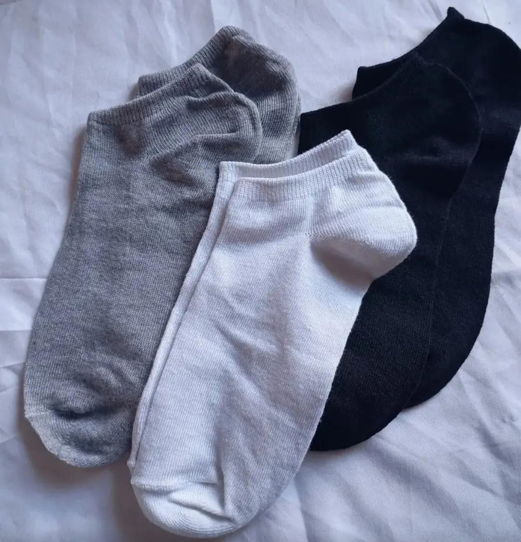 40 pares de calcetines, tinos lisos de hombre-1pz o mayoreo