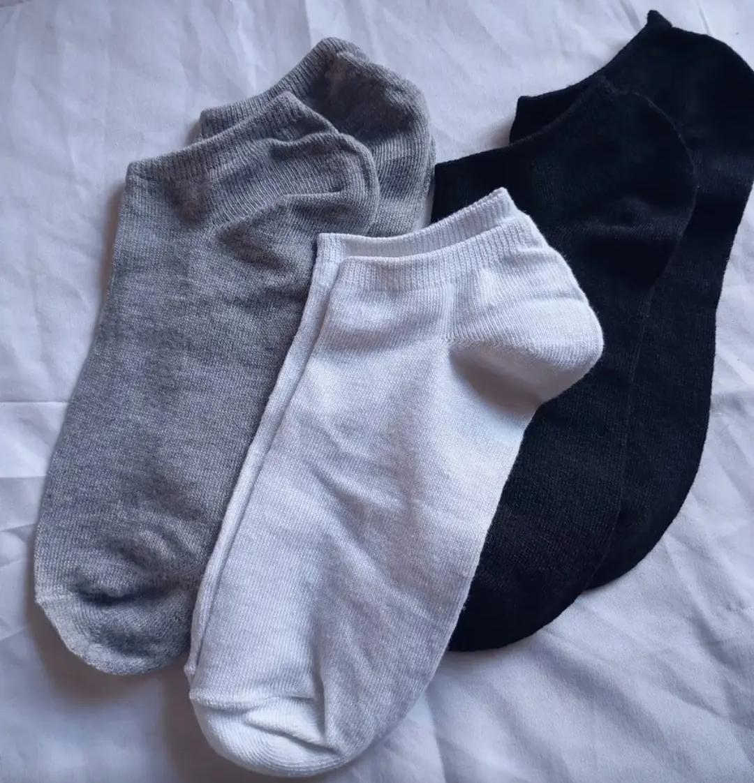 40 pares de calcetines, tinos lisos de hombre-1pz o mayoreo