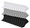 40 pares de calcetines, tinos lisos de hombre-1pz o mayoreo