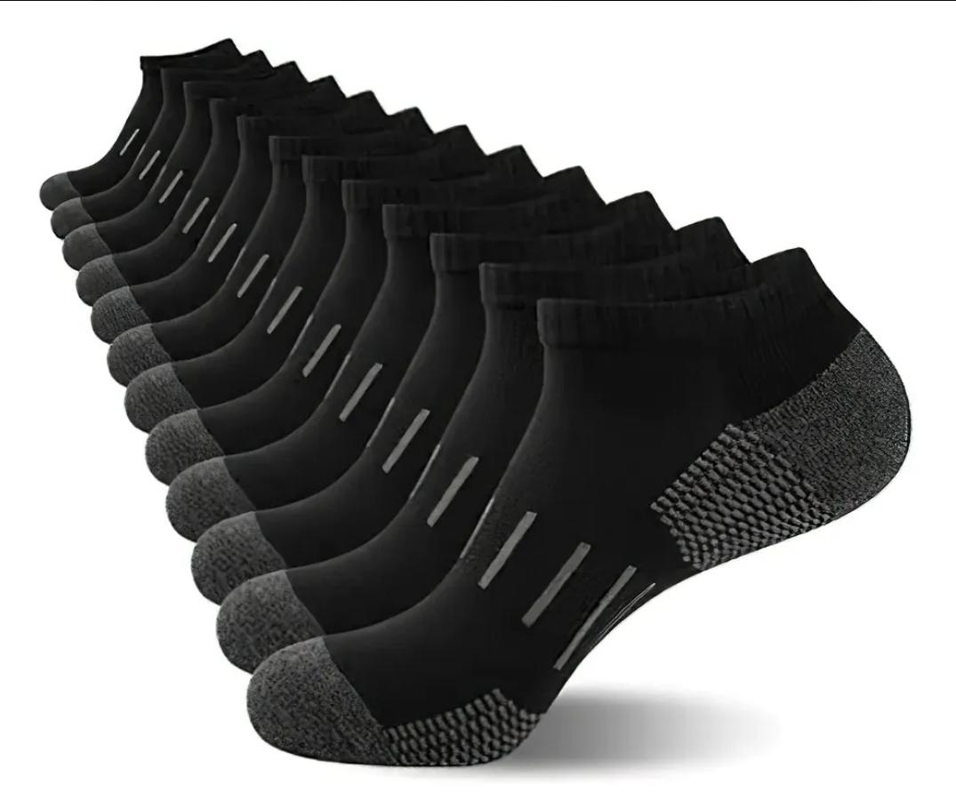 Tines Talla 30cm100% Algodón 12pares Calcetines Hombre Mujer